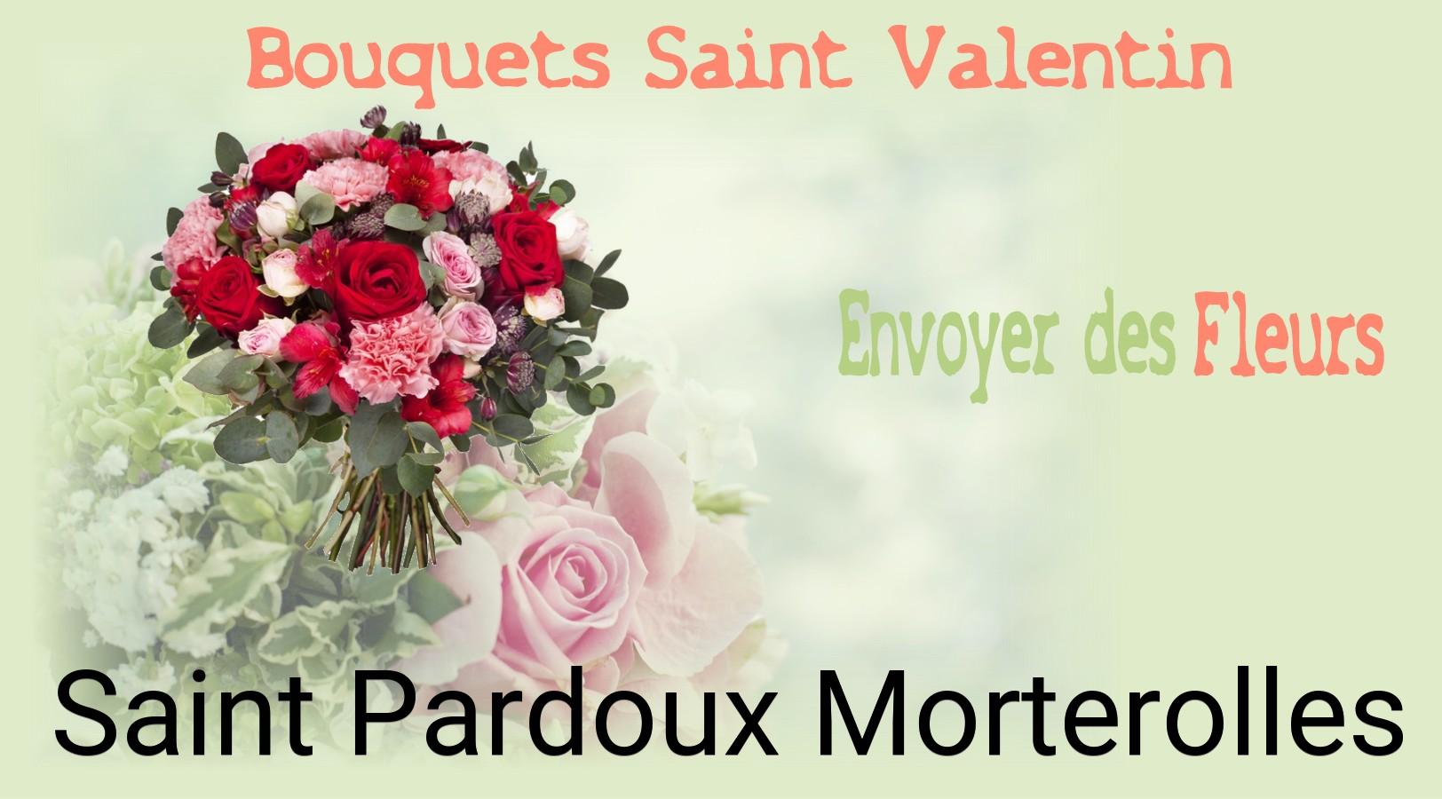 Roses de Saint-Valentin livrées à Saint-Pardoux-Morterolles